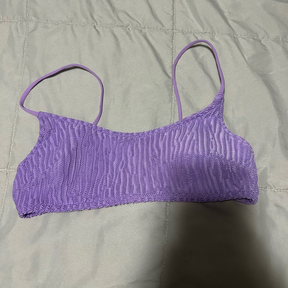 Purple Bikini Top